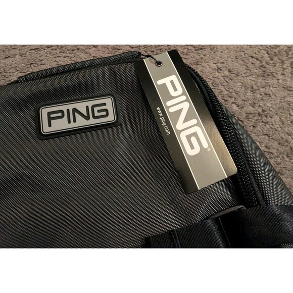 Ping Golf Solheim Cup Laptop Gunmetal Black Backpack New With Tags! - Picture 2 of 10